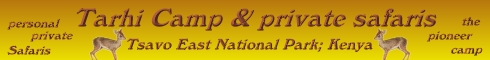 Tarhi privat Safari, Tsavo Ost